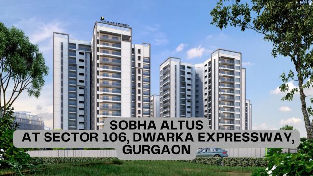 Sobha Altus: 3, 4 BHK & Studio Apartments in Gurgaon